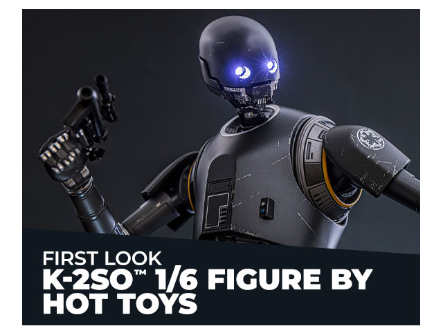 First Look: K-2SO™ 1/6 Figure by Hot Toys