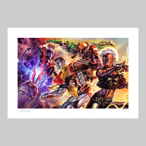 The X-Men Art Print by Felipe Massafera