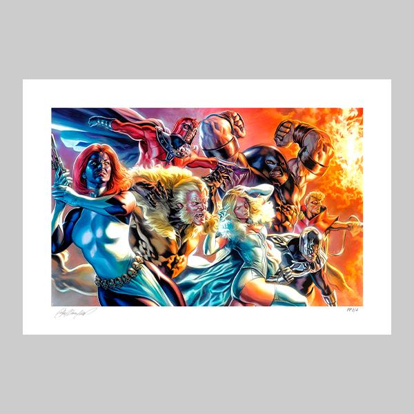 The Brotherhood of Mutants Art Print by Felipe Massafera