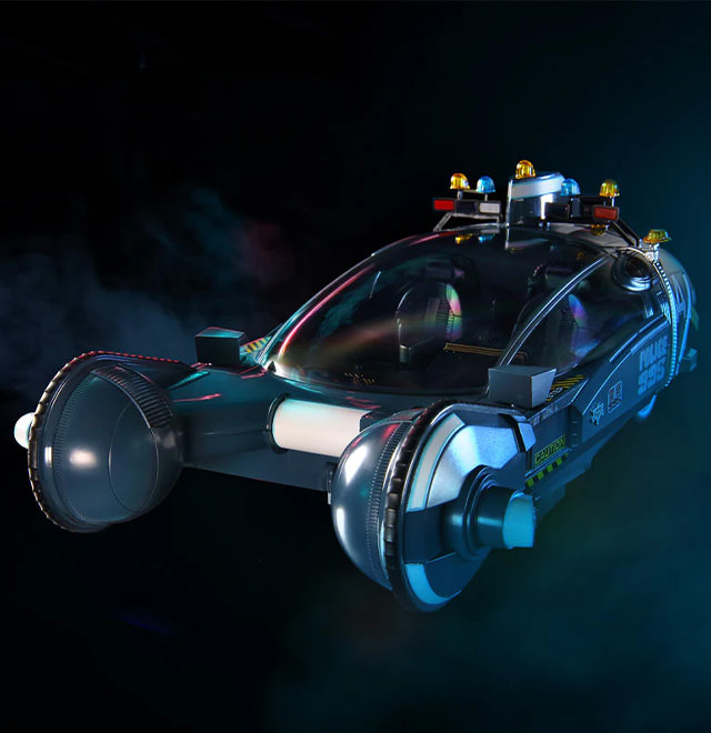 Blade Runner 2049 Deckard’s Spinner Car Collectible Figure