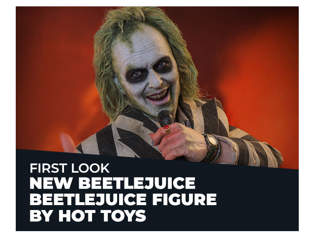 First Look: New Beetlejuice Beetlejuice Figure by Hot Toys