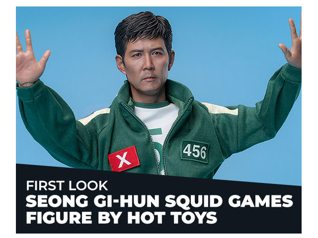 First Look: Seong Gi-hun Squid Games Figure by Hot Toys