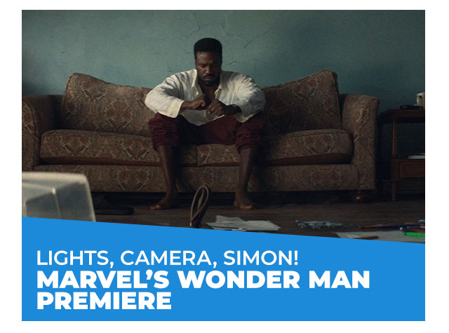 Lights, Camera, Simon! Marvel’s Wonder Man Premiere