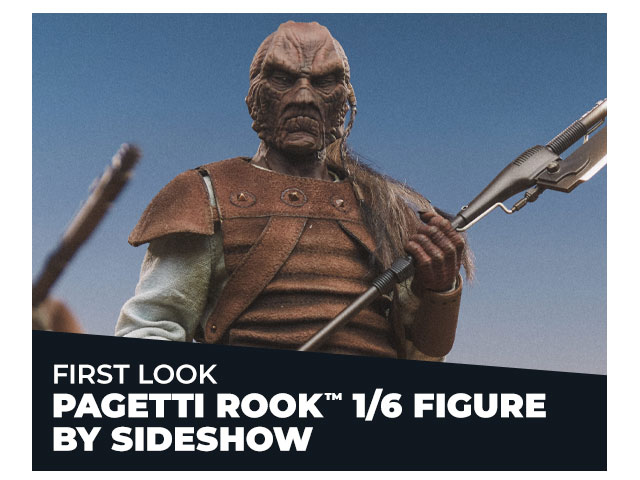 First Look: Pagetti Rook™ 1/6 Figure by Sideshow