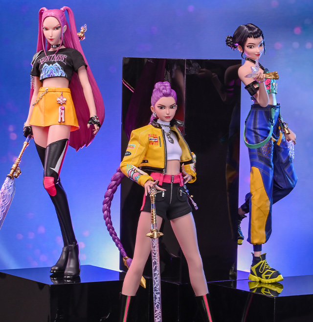 K-Pop Demon Hunters Sixth Scale Figures Giveaway