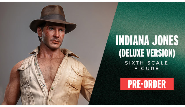 Indiana Jones (Deluxe Version) Sixth Scale Figure by Hot Toys