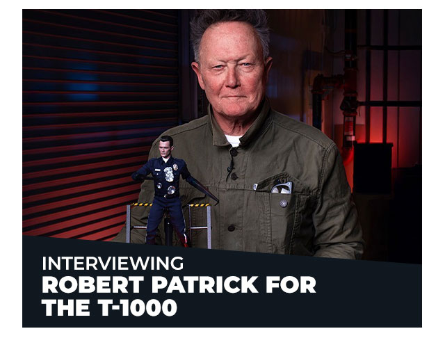 Interviewing Robert Patrick for the T-1000