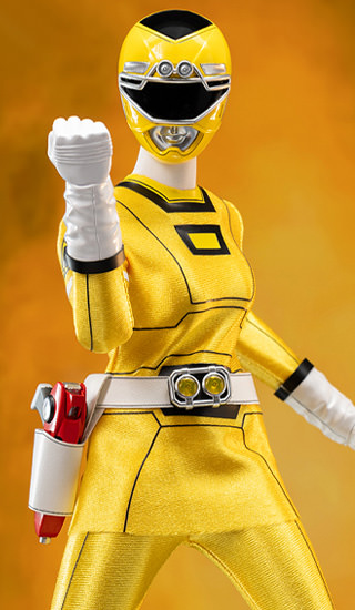 Yellow Turbo Power Ranger Sixth Scale Figure by Threezero