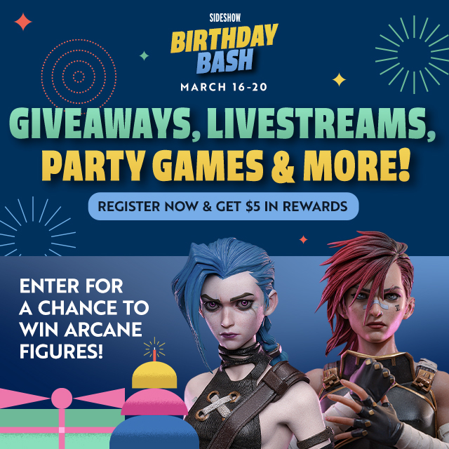 Sideshow Birthday Bash - Giveaways, Livestreams, and more!
