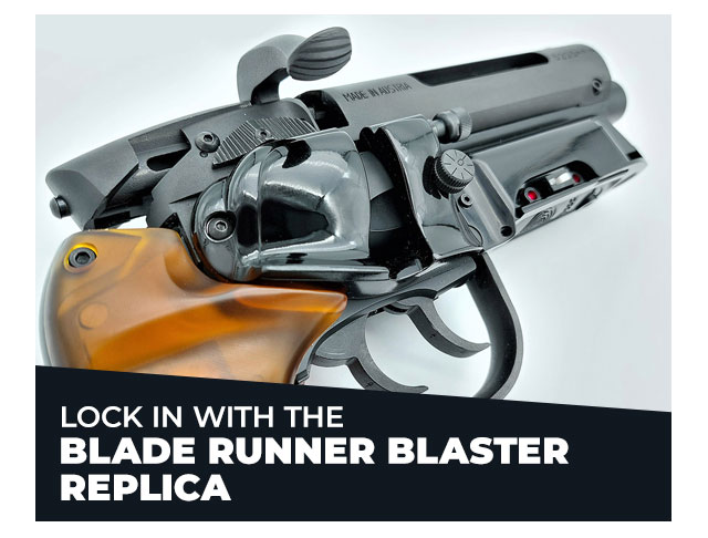 Lock In with the Blade Runner Blaster Replica