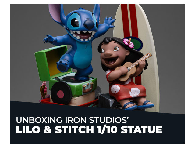 Unboxing Iron Studios’ Lilo & Stitch 1/10 Statue