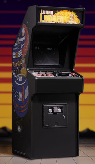 Lunar Lander Quarter Arcade Scaled Replica