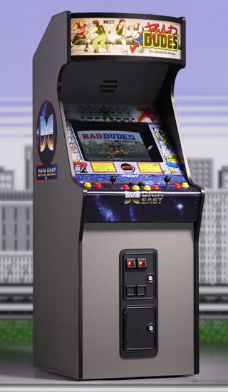 Bad Dudes vs Dragonnija Quarter Arcade Scaled Replica 