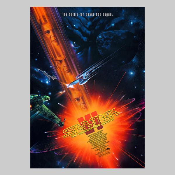 Star Trek VI: The Undiscovered Country Editions Variant Movie Poster by Vice Press