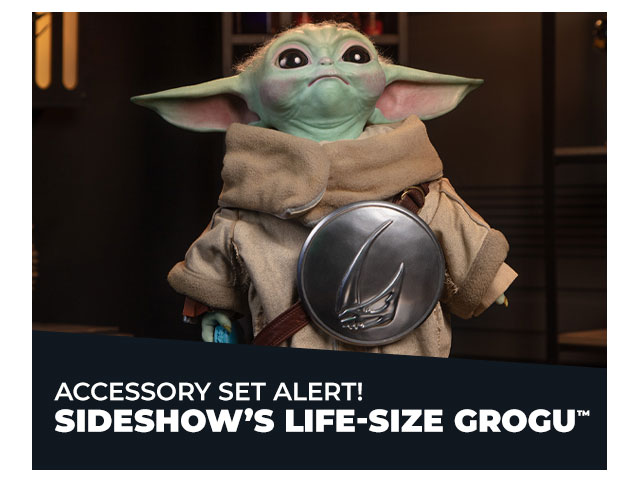 Accessory Set Alert! Sideshow’s Life-Size Grogu™