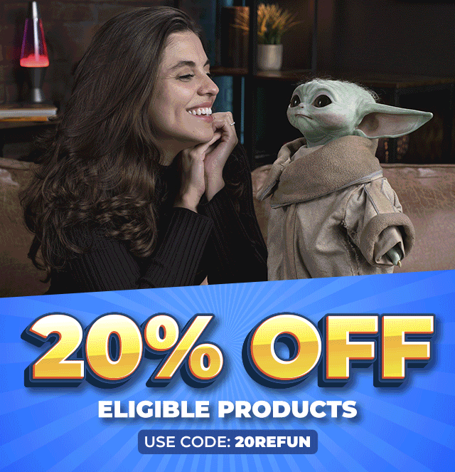 REFUN YOUR REFUND  20% off eligible products!