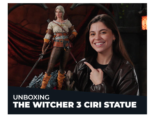 Unboxing The Witcher 3 Ciri Statue