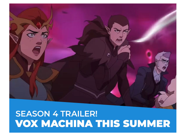Season 4 Trailer! Vox Machina This Summer