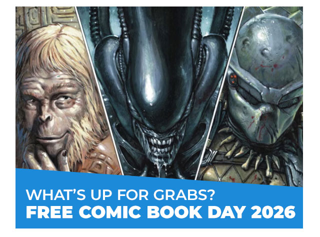 What’s Up for Grabs? Free Comic Book Day 2026