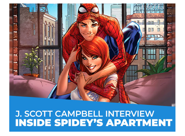 J. Scott Campbell Interview: Inside Spidey’s Apartment