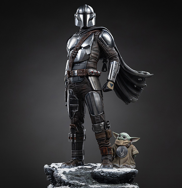 The Mandalorian and Grogu Quarter Scale Statue