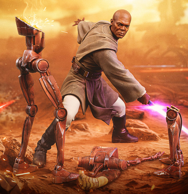 Mace Windu 1:10 Scale Statue