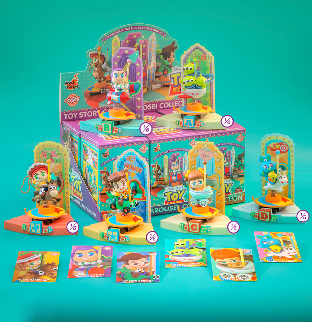 Toy Story Carousel Cosbi Collection Blind Box Set