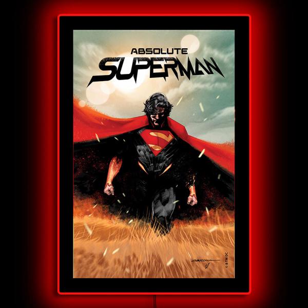 Absolute Superman LED Poster (Large) Wall Light