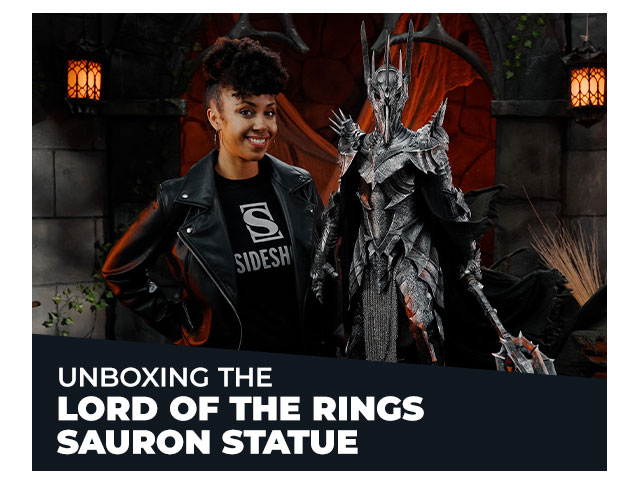 Unboxing the LOTR Sauron Statue