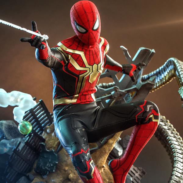 Spider-Man (Integrated Suit) Deluxe Version Sixth Scale Figure Hot Toys