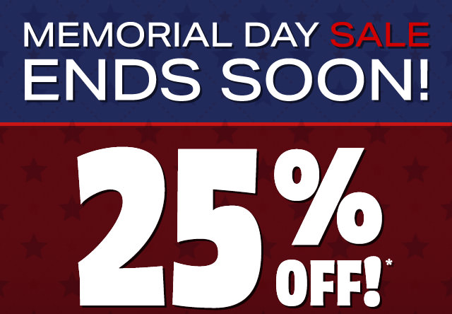 Memorial Day Sale!