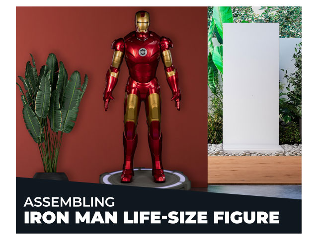 Assembling a Iron Man Life-Size Figure