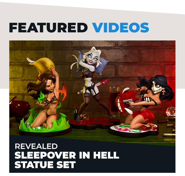 Revealed: Sleepover in Hell Statue Set