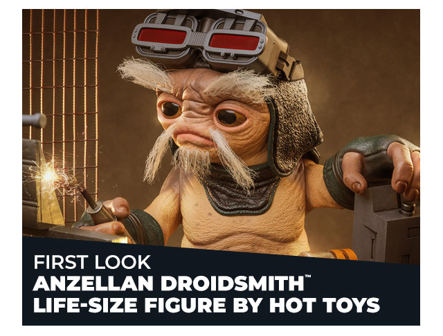 First Look: Anzellan Droidsmith™ Life-Size Figure by Hot Toys