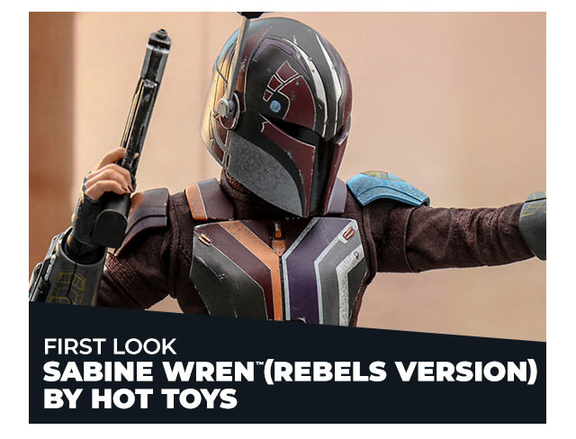 First Look: Sabine Wren™ (Rebels Version) by Hot Toys
