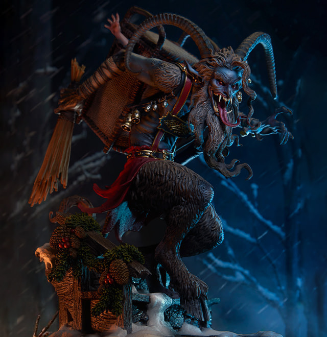 Krampus Statue