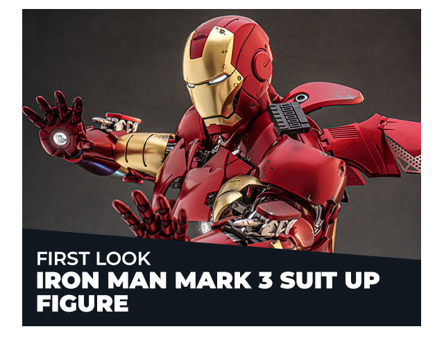 First Look: Iron Man Mark 3 Suit Up Figure