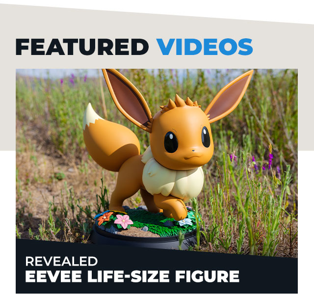 Revealed: Eevee Life-Size Figure