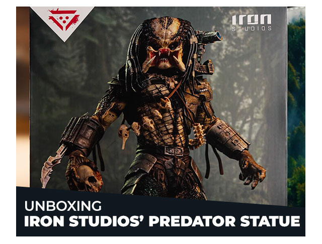 Unboxing Iron Studios’ Predator Statue