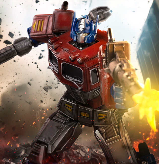 Optimus Prime Statue