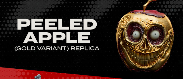 Peeled Apple (Gold Variant) Replica