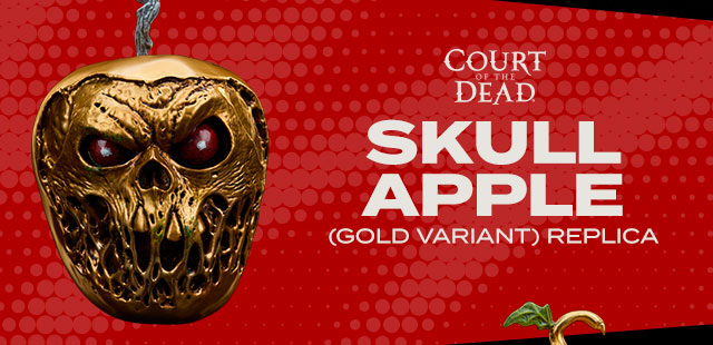 Court of the Dead Skull Apple (Gold Variant) Replica
