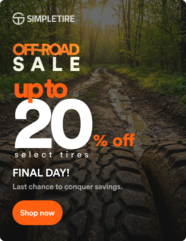 Off-Road Sale: Discounts & rebates on our leading tire brands. Shop now