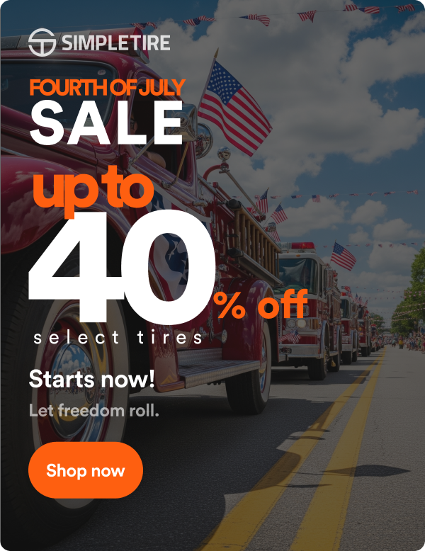 Dads & Grads Sale! Up to 30% off select tires ends 6/22. Starts Now! Prepare for the new road ahead. Shop now