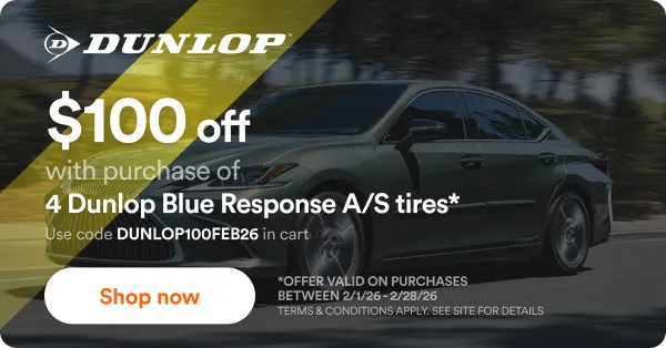 Nokian: Up to $100 off with purchase of 4 select Nokian tires* Use code NOKIAN100JAN26 in cart. *Offer valid on purchases between 1/27/26 - 2/28/26. Terms & Conditions apply. See site for details. Shop now