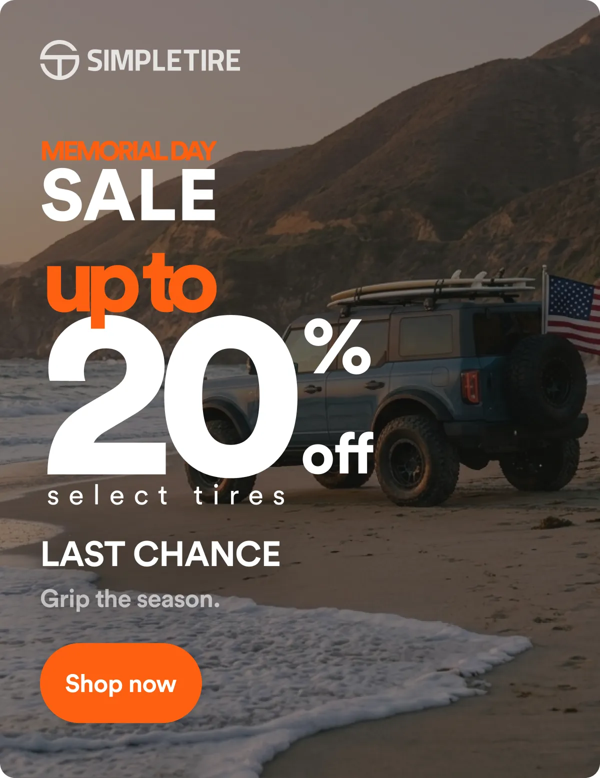 SimpleTire Memorial Day Sale: Last Chance