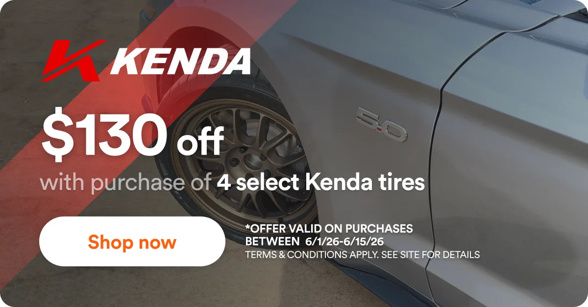 Kenda: up to $130 off