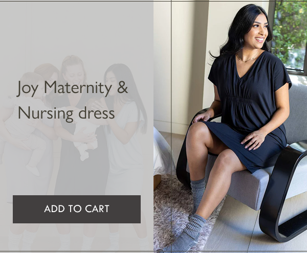 Joy maternity & nursing dress