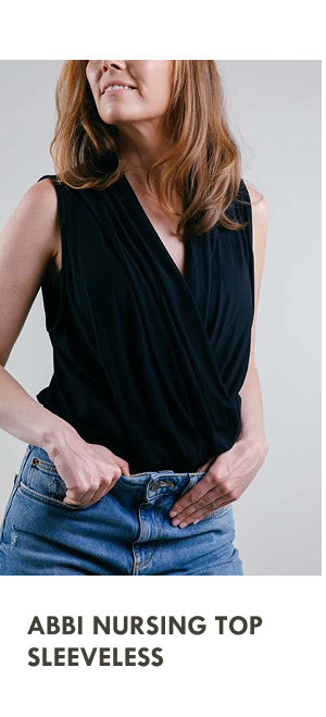 Abbi nursing top sleeveless