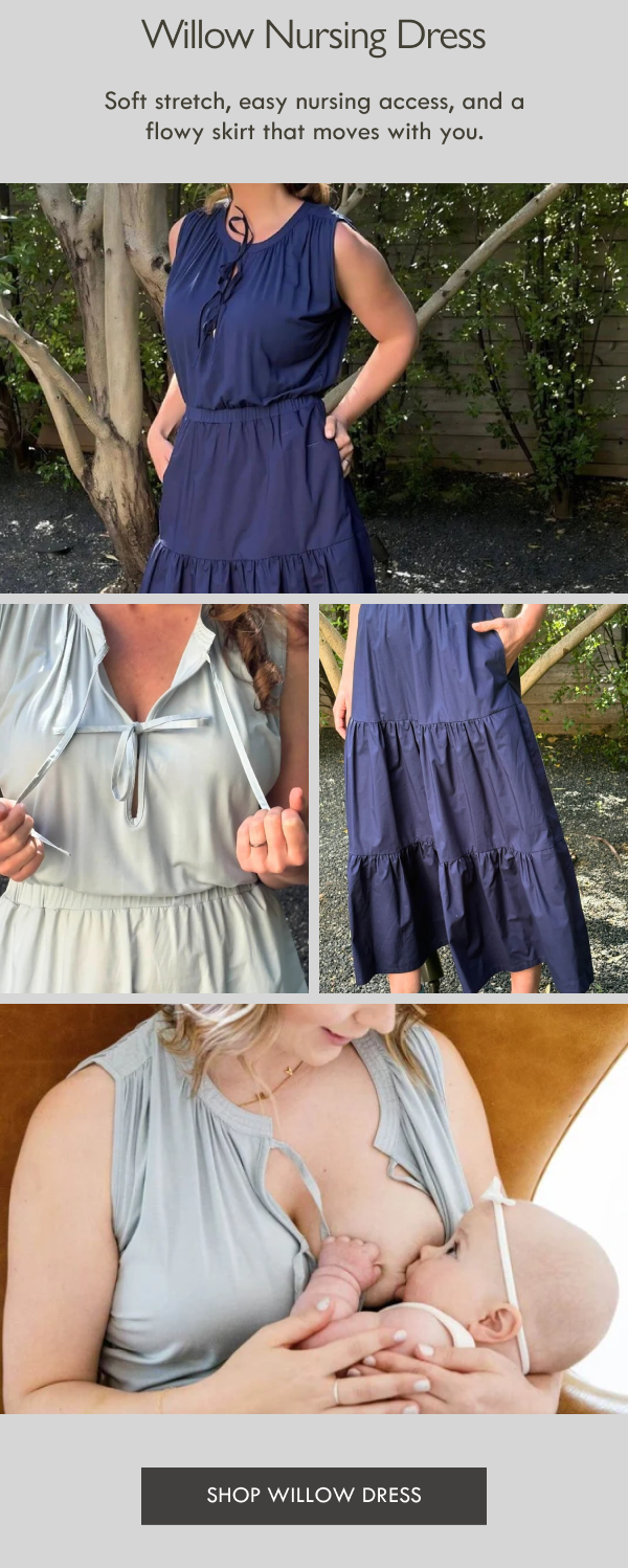 Willow nursing dress